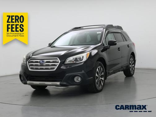 Black 2017 Subaru Outback 3.6R Limited