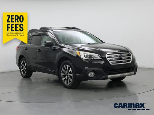 Black 2017 Subaru Outback 3.6R Limited