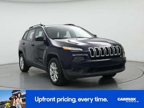 Blue 2016 Jeep Cherokee Sport