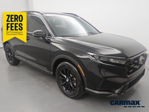 Black 2025 Honda CR-V Hybrid Sport