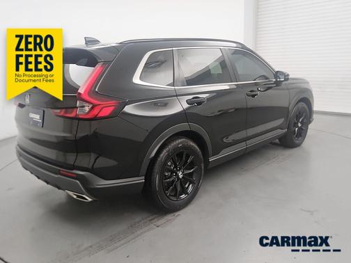 Black 2025 Honda CR-V Hybrid Sport