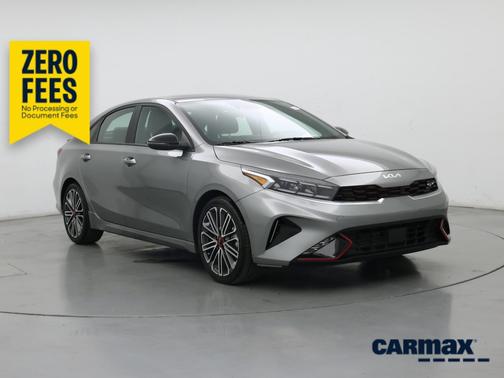 Gray 2022 Kia Forte GT