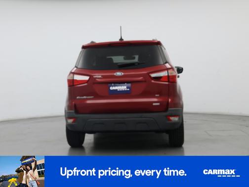Burgundy 2018 Ford EcoSport SE
