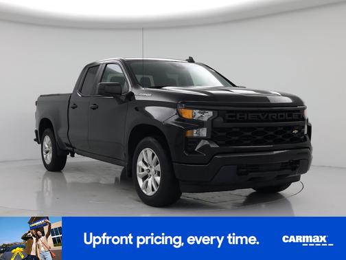 Black 2023 Chevrolet Silverado 1500 Custom