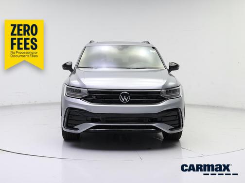 Silver 2023 Volkswagen Tiguan SE R-Line Black
