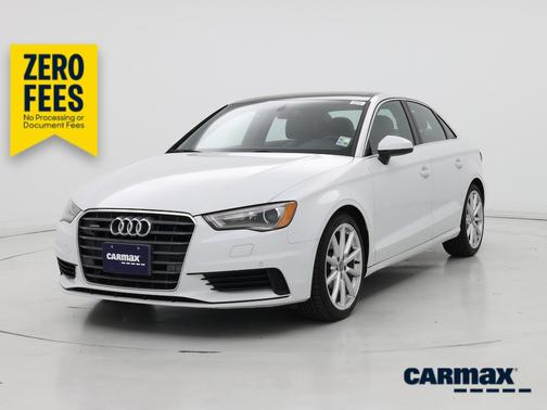 White 2016 Audi A3 Premium Plus