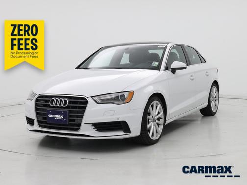 White 2016 Audi A3 Premium Plus