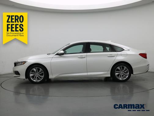 White 2018 Honda Accord LX