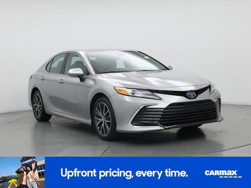 Silver 2022 Toyota Camry Hybrid XLE