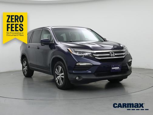Blue 2018 Honda Pilot EX