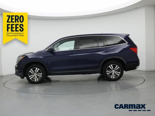 Blue 2018 Honda Pilot EX