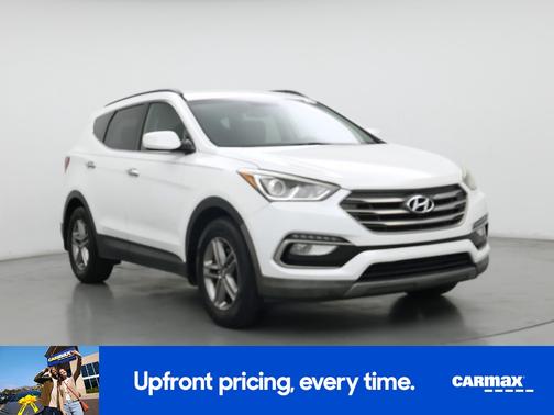 White 2017 Hyundai Santa Fe Sport
