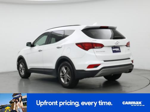 White 2017 Hyundai Santa Fe Sport