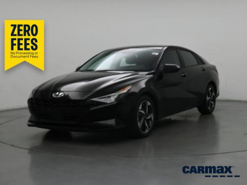 Black 2023 Hyundai ELANTRA SEL