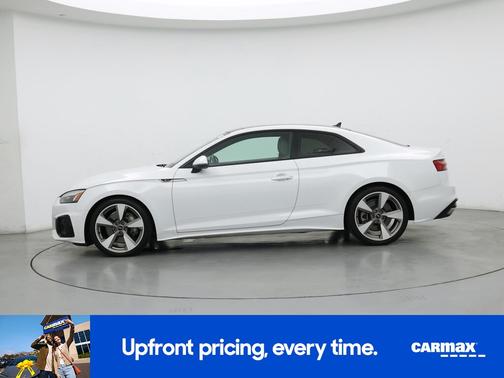 White 2021 Audi A5 S-Line Premium Plus