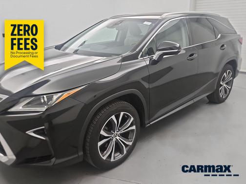 Black 2018 Lexus RX 350 L Luxury
