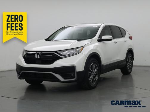 White 2021 Honda CR-V EX