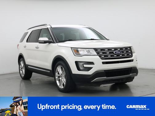 White 2016 Ford Explorer Limited