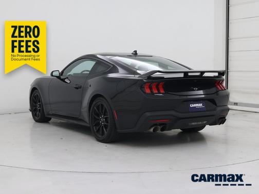 Black 2025 Ford Mustang Ecoboost