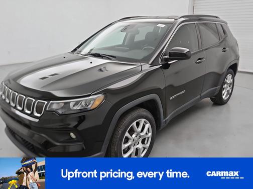 Black 2022 Jeep Compass Latitude Lux
