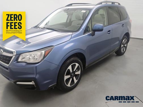 Blue 2018 Subaru Forester 2.5I Premium