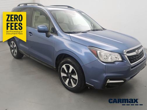 Blue 2018 Subaru Forester 2.5I Premium