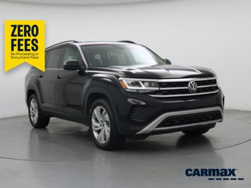 Black 2022 Volkswagen Atlas SE