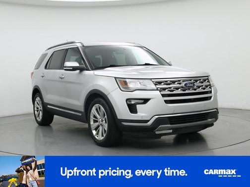 Silver 2019 Ford Explorer Limited