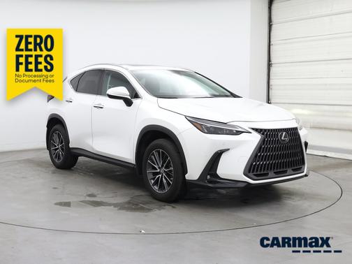 White 2022 Lexus NX 250