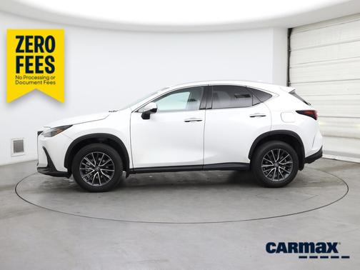 White 2022 Lexus NX 250