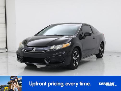 Black 2015 Honda Civic EX