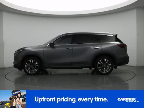 Gray 2023 INFINITI QX60 Luxe