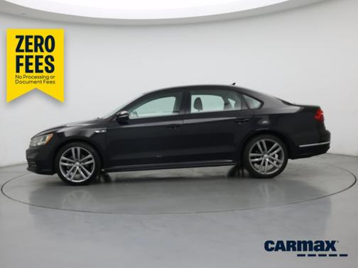 Black 2018 Volkswagen Passat R-Line