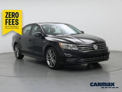 Black 2018 Volkswagen Passat R-Line