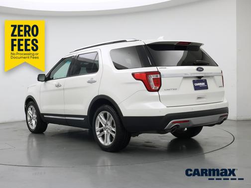 White 2016 Ford Explorer Limited