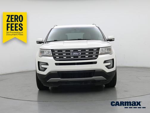 White 2016 Ford Explorer Limited
