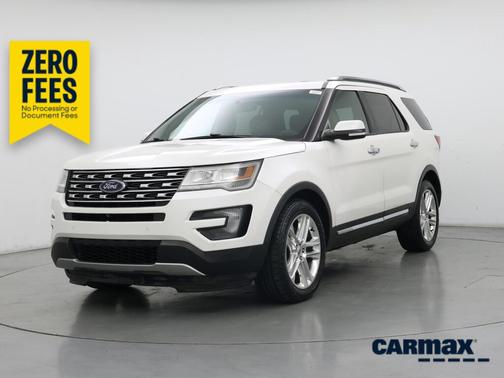 White 2016 Ford Explorer Limited