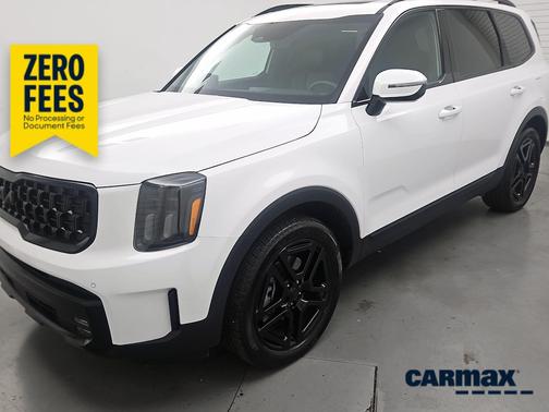 White 2025 Kia Telluride SX X-Line