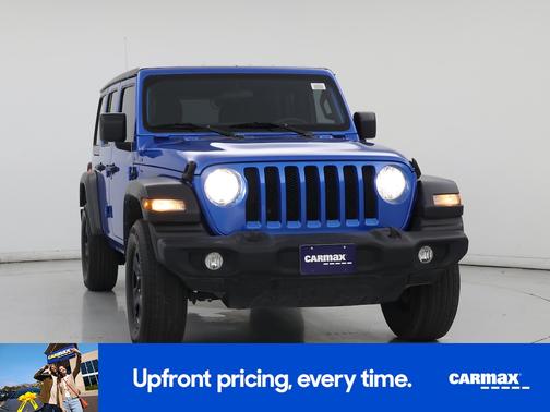 Blue 2023 Jeep Wrangler Unlimited Sport