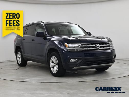 Blue 2018 Volkswagen Atlas SE