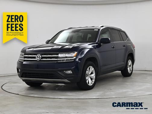 Blue 2018 Volkswagen Atlas SE