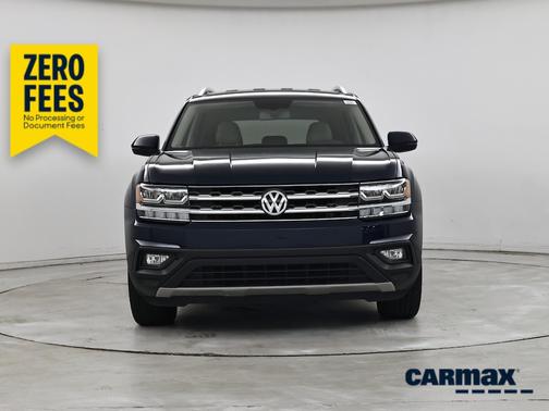 Blue 2018 Volkswagen Atlas SE