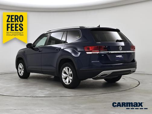 Blue 2018 Volkswagen Atlas SE