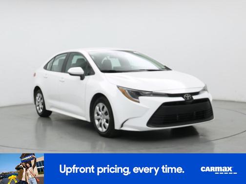 White 2025 Toyota Corolla LE