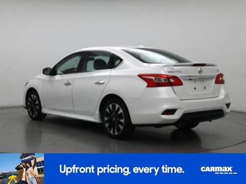 White 2019 Nissan Sentra SR