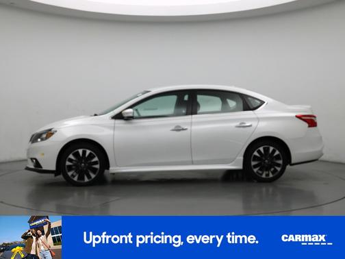 White 2019 Nissan Sentra SR