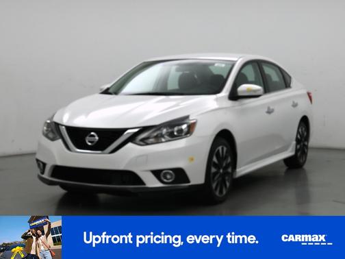 White 2019 Nissan Sentra SR
