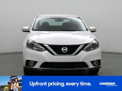 White 2019 Nissan Sentra SR