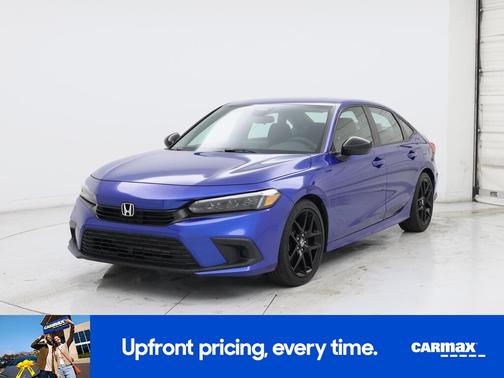Blue 2023 Honda Civic Sport