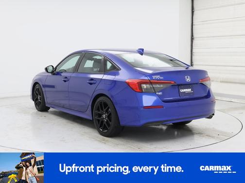 Blue 2023 Honda Civic Sport